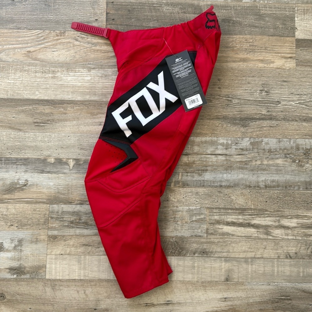 Fox Red and Black Motocross Gear